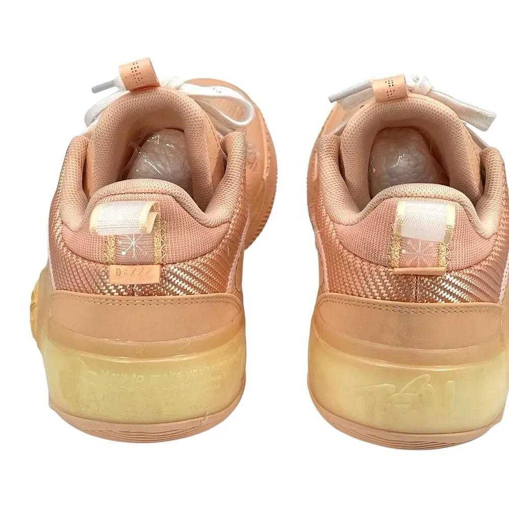 Way of Wade 10 Peach Basketball Shoes Men’s Size 8 Missing Insoles - Picture 4 of 7